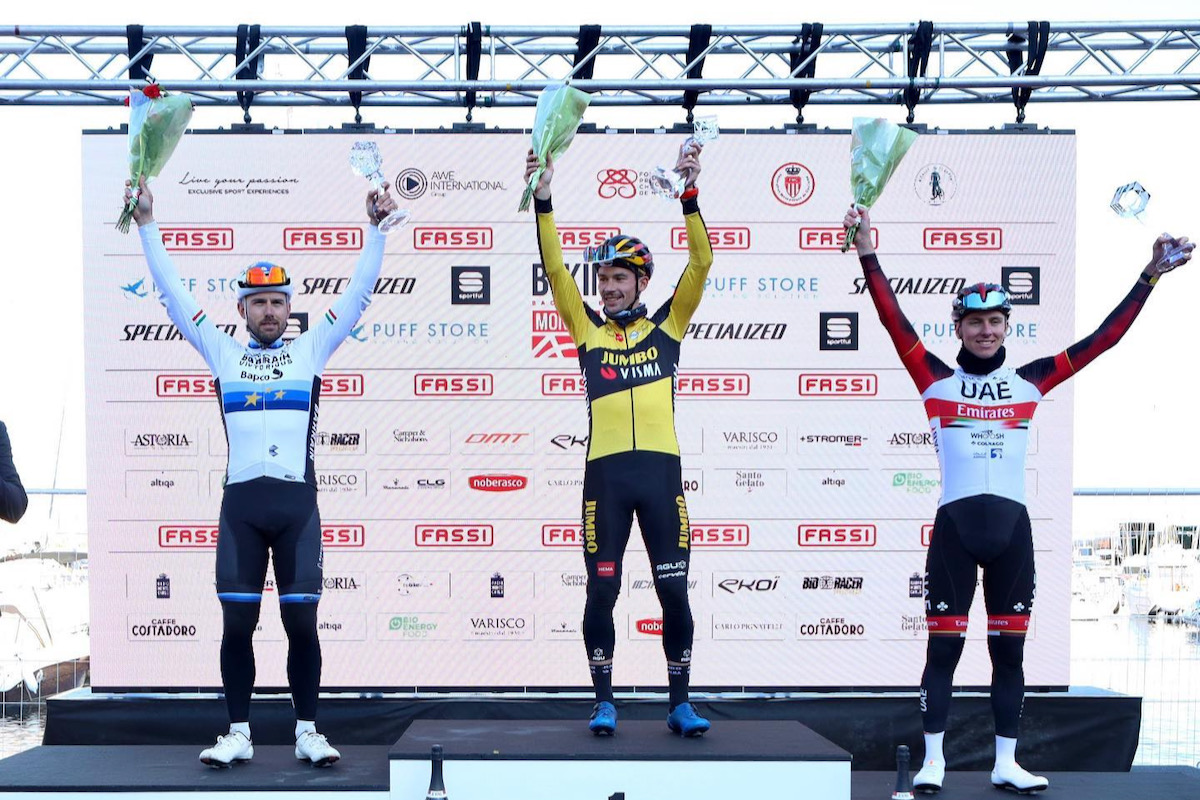 優勝:プリモシュ・ログリッチ(スロベニア、ユンボ・ヴィスマ)、2位:ソンニ・コルブレッリ(イタリア、バーレーン・ヴィクトリアス)、3位:タデイ・ポガチャル(スロベニア、UAEチームエミレーツ)