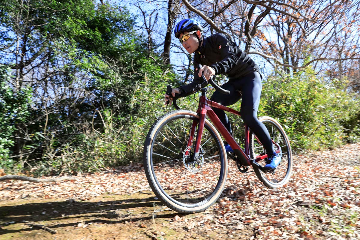 「マウンテンバイクのような走行感があるマシン」成毛千尋(アルディナサイクラリー)