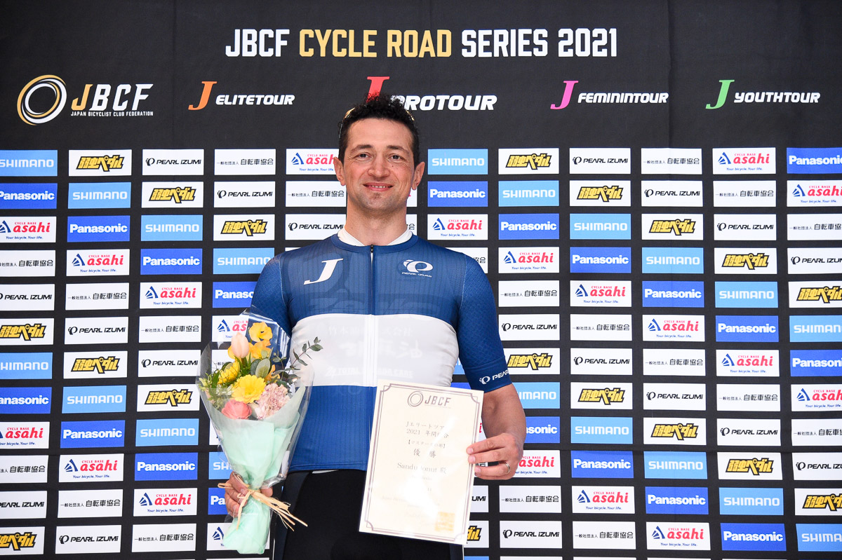 Jマスターズツアー個人総合優勝のSandu Ionut(Team Zenko)