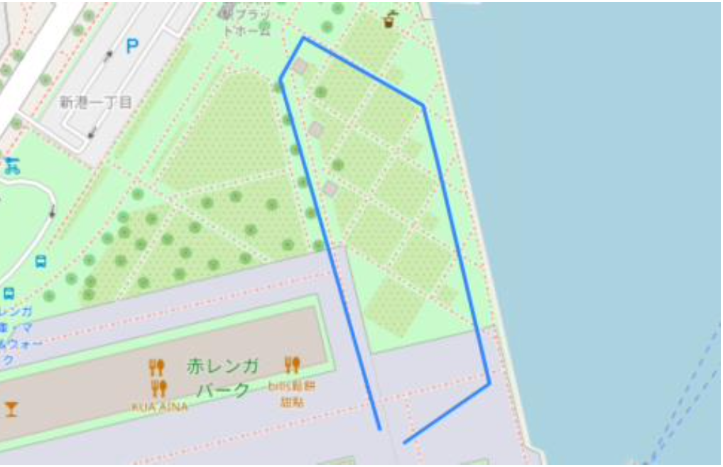 みなとみらいサイクルフェス コース図