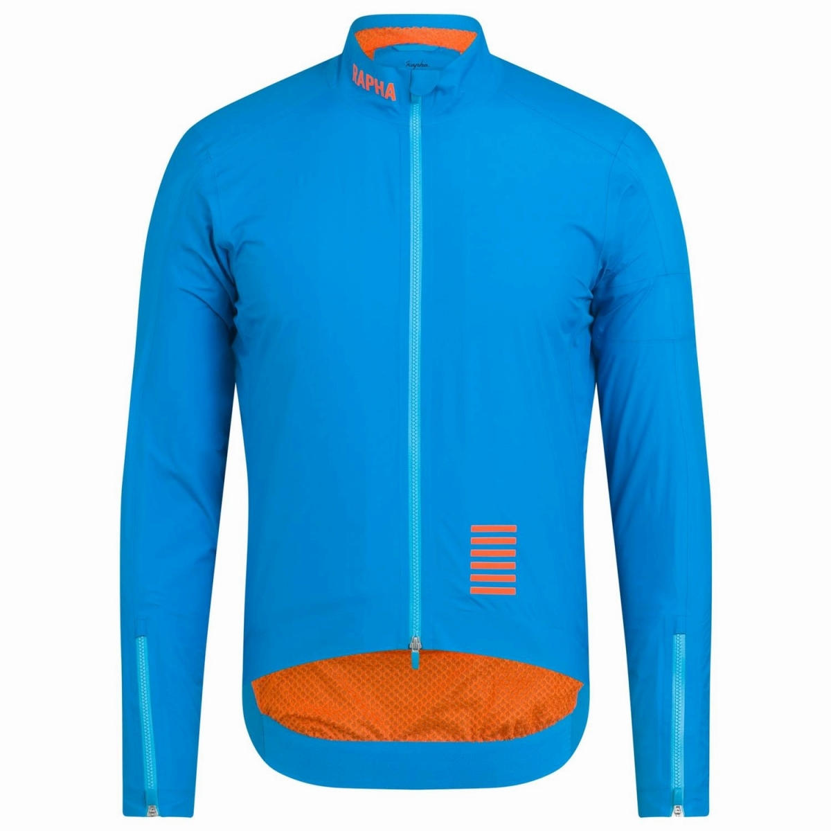 Rapha Pro Team Insulated GORE-TEX Rain Jacket(Blue/Orange)