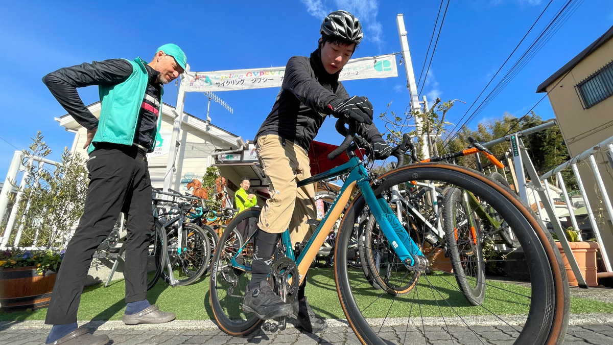 CHAPTER2バイクの試乗が可能だ