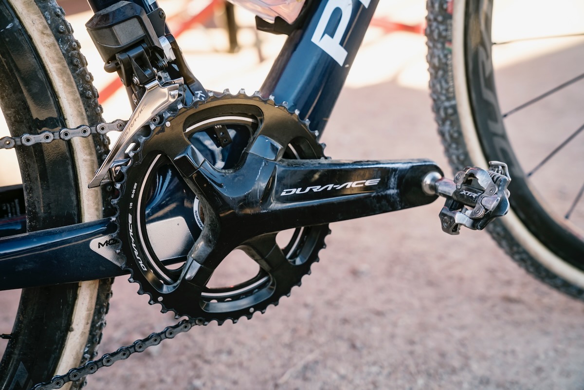 ファイエットビルの高速コースに合わせインナーリングは39Tに