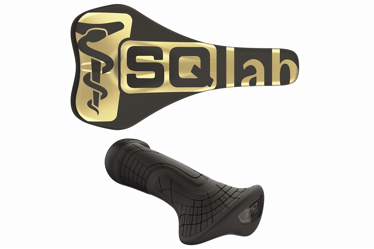 人間工学に基づいたサドルやグリップなどをラインアップするパーツブランド「SQlab(エスキューラブ)」