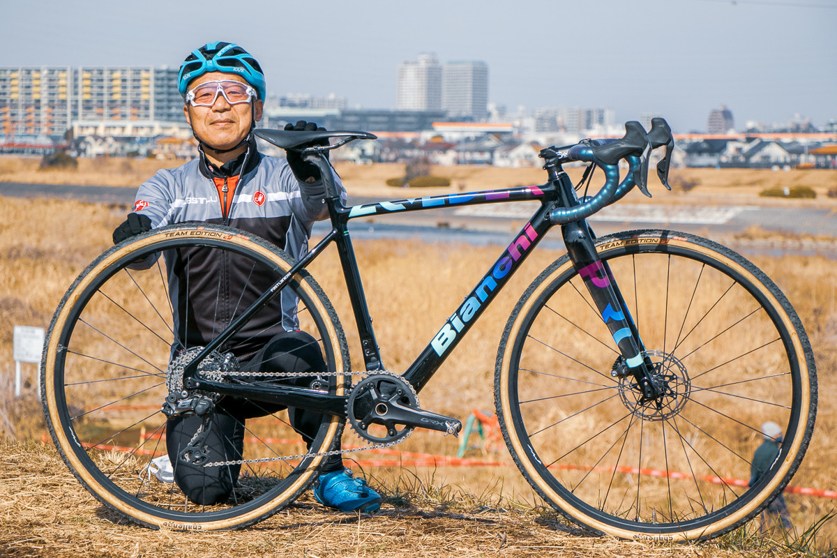 小坂部恵一さん ビアンキ ZOLDER PRO
