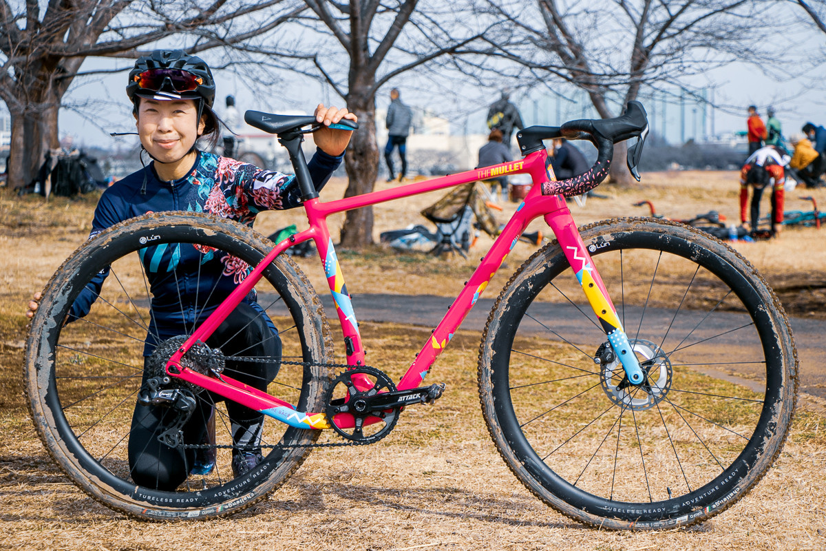 山口優子さん(WINSPACE VELONUTS CYCLINGCLUB)ウィンスペース G2グラベル