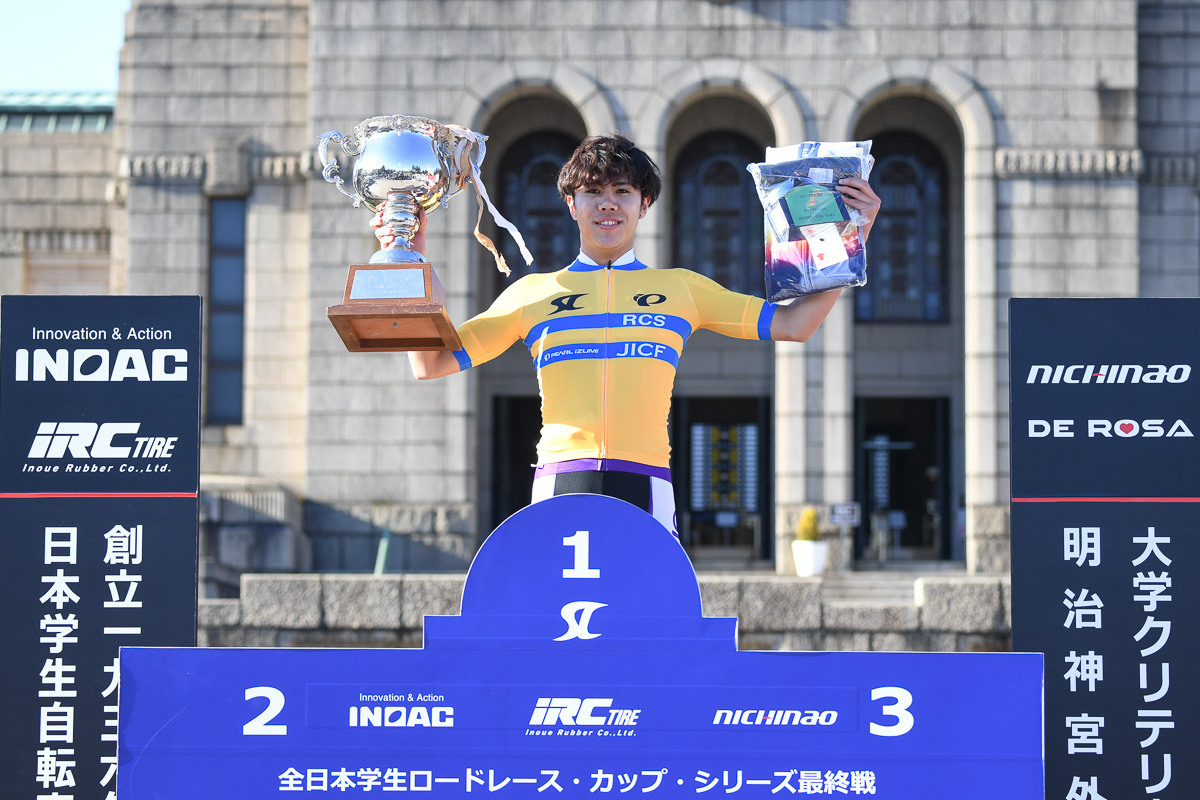 RCS総合優勝 中島渉(立教大学)