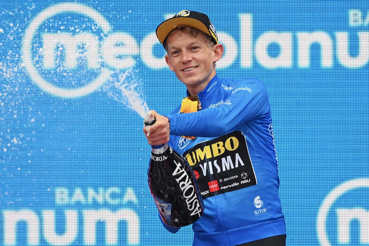 ステージ2勝とマリアアッズーラを射止めたクーン・ボウマン(オランダ、ユンボ・ヴィスマ)