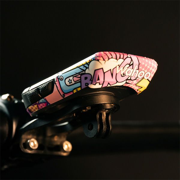 ラップ・マイ・バイク Wahoo ELEMNT BOLT用(POP ART PINK)