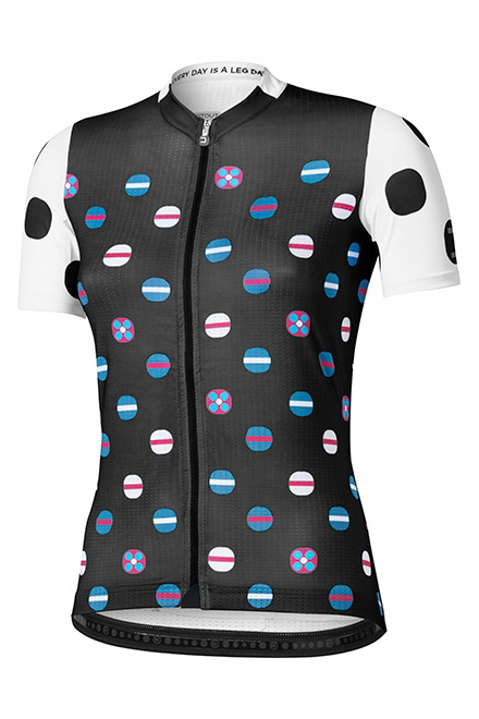 ドットアウト Oxygen W Jersey(black-white)