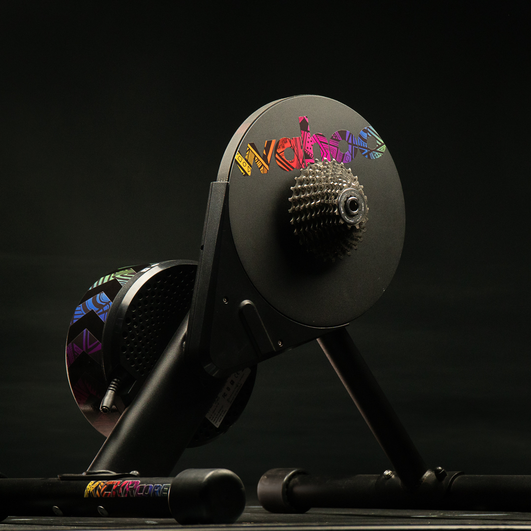 ラップ・マイ・バイク Wahoo KICKR CORE用(COLORFLOW MADNESS)