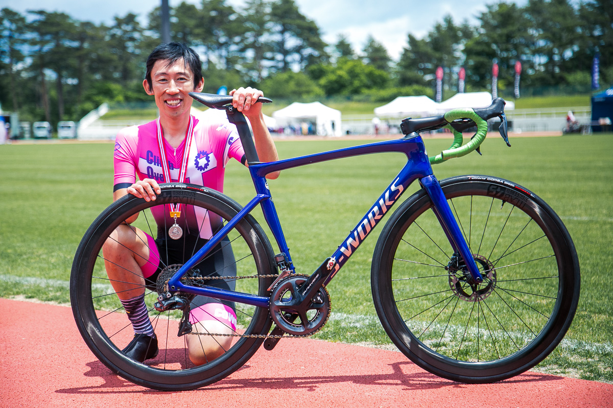 男子主催者選抜2位 加藤大貴 スペシャライズド S-WORKS TARMAC SL7
