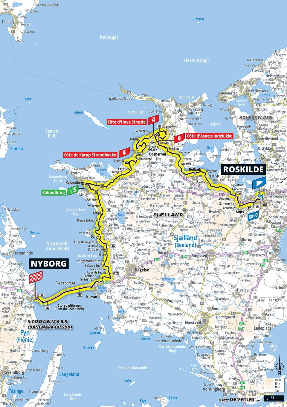 7月2日(土)第2ステージ ロスキレ〜ニュボー 202.5km