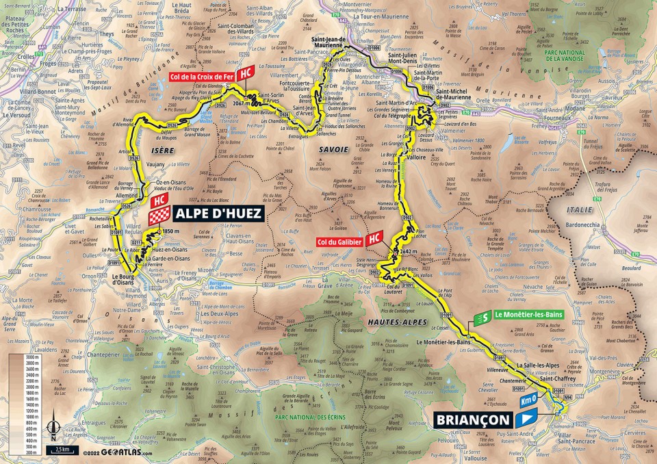 7月14日(木)第12ステージ ブリアンソン〜ラルプデュエズ 165.1km