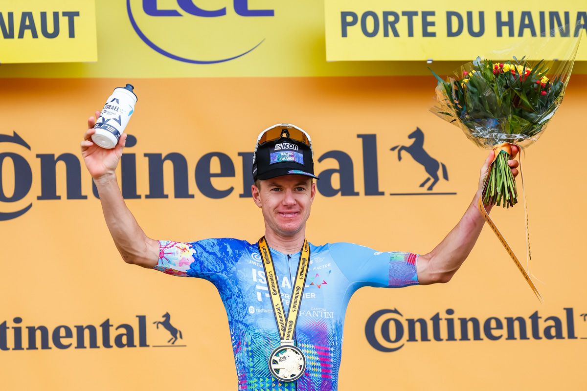 ステージ初優勝を飾ったサイモン・クラーク(オーストラリア、イスラエル・プレミアテック)