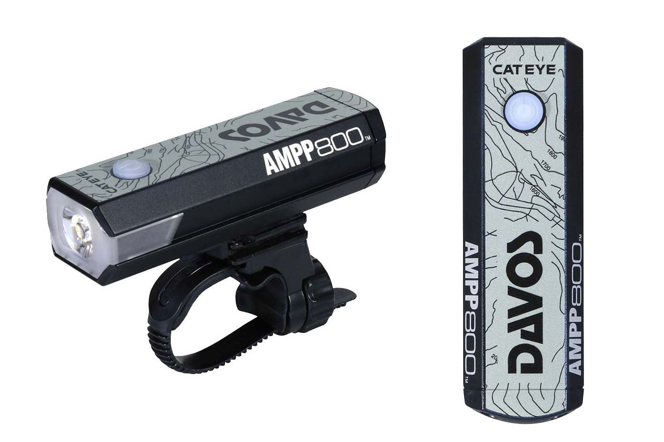 ダボス×キャットアイ AMPP800(フォレストドーングレイ)