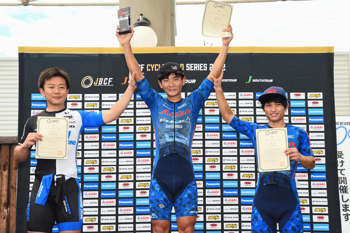 男子スクラッチ 表彰式