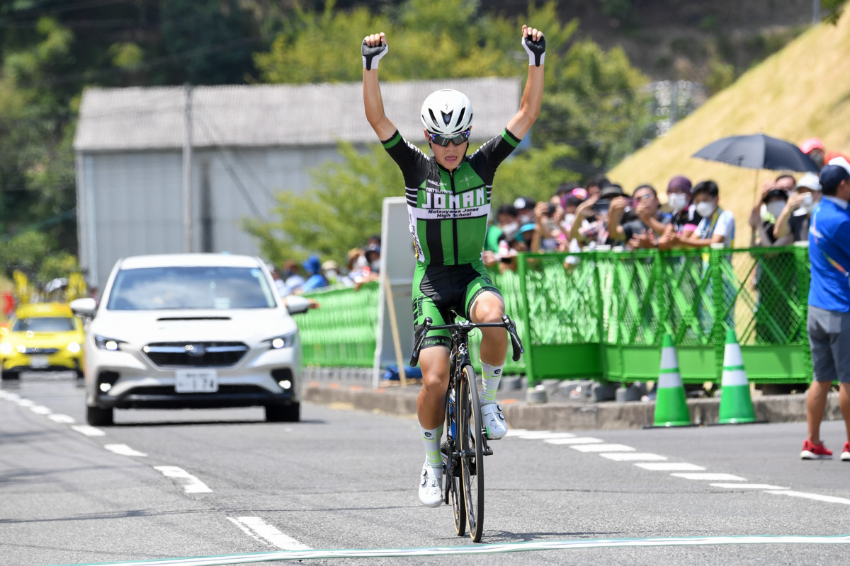男子 鎌田晃輝(松山学院高校)がインターハイロード優勝