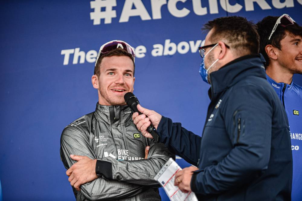 区間1勝を挙げたツール・ド・フランス以来のレースとなったディラン・フルーネウェーヘン(オランダ、バイクエクスチェンジ・ジェイコ)