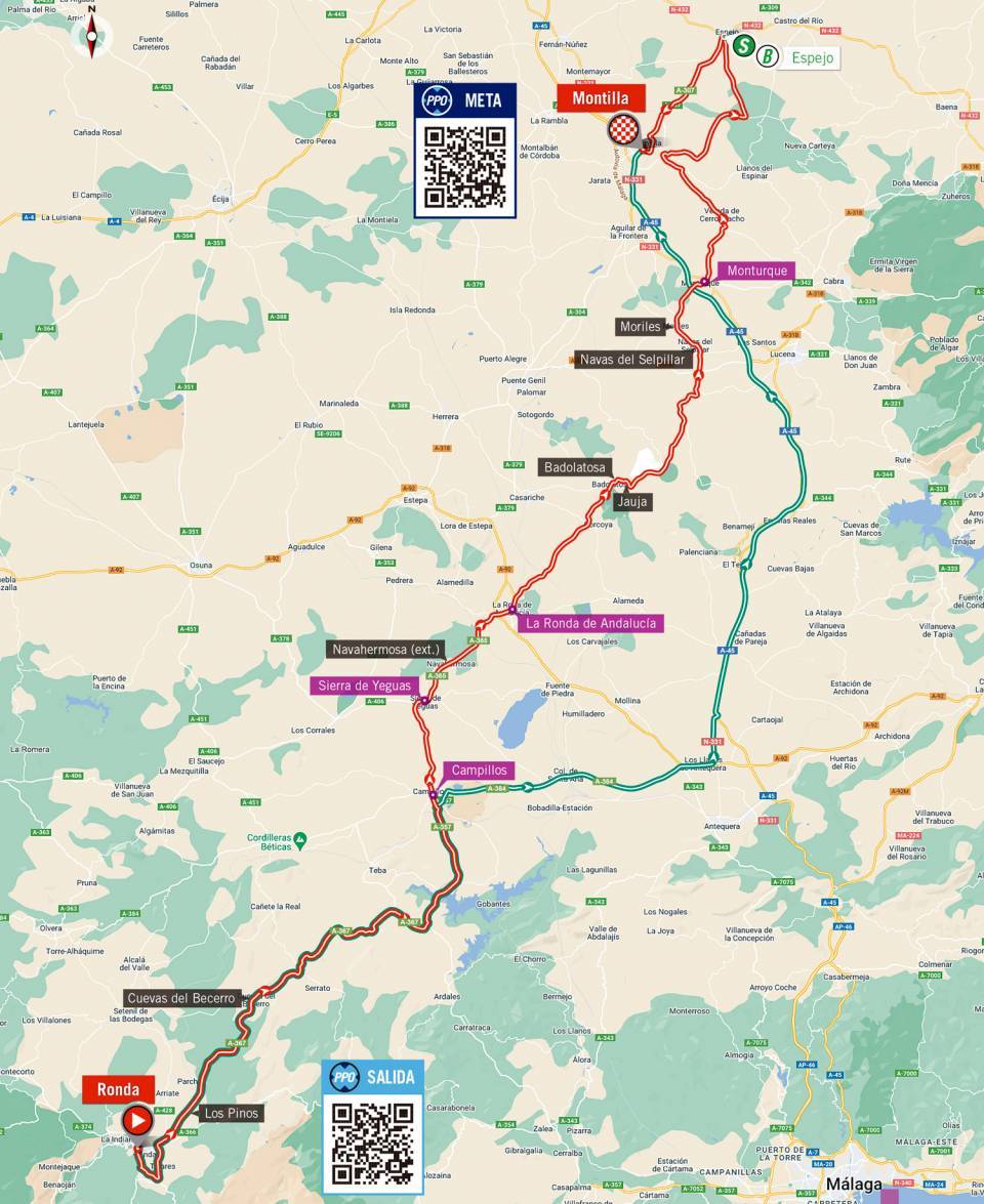 9月2日(金)第13ステージ ロンダ〜モンティリャ 168.4km