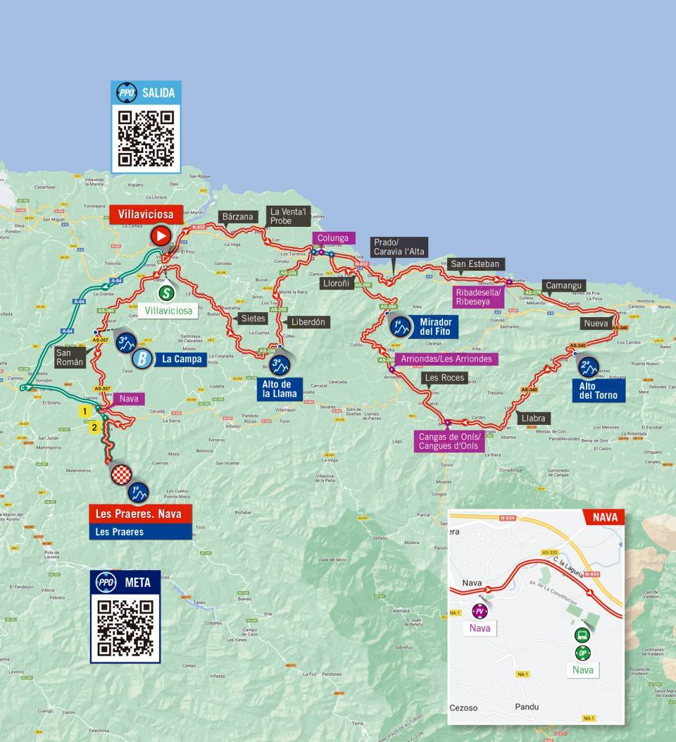 8月28日(日)第9ステージ ビリャビシオサ〜レス・プラエレス 175.5km