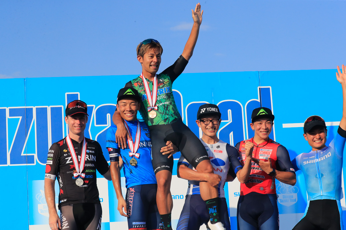 このレースを最後に引退する吉田隼人(マトリックス・パワータグ)。「3位はもったいない」