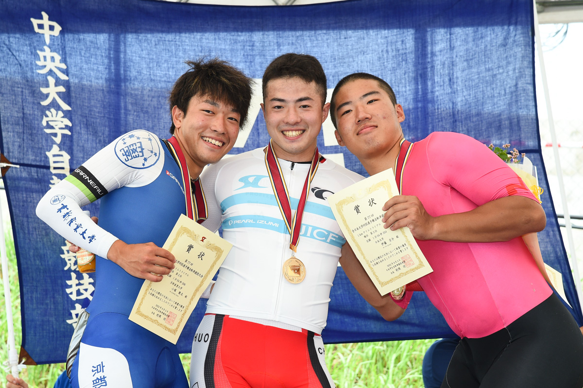 男子1kmTT 表彰式