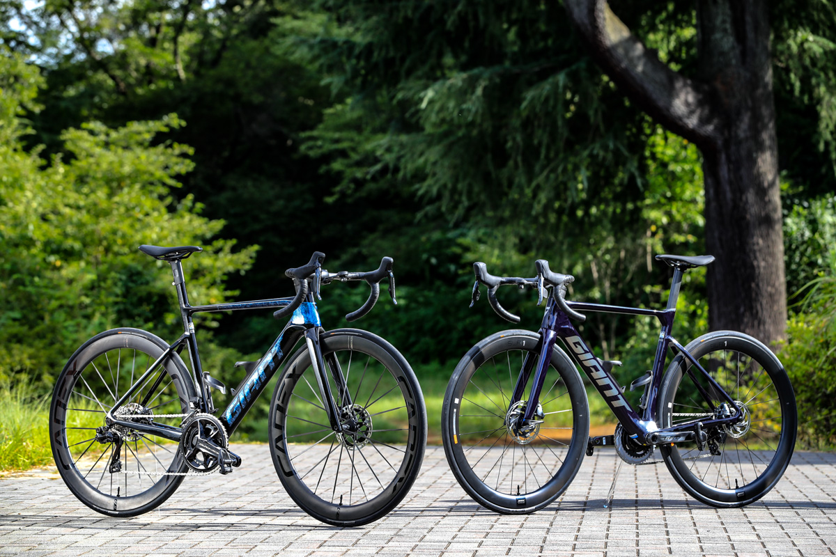 PROPEL ADVANCED SL 0(左)とPROPEL ADVANCED PRO 0 FORCE ETAP(右)