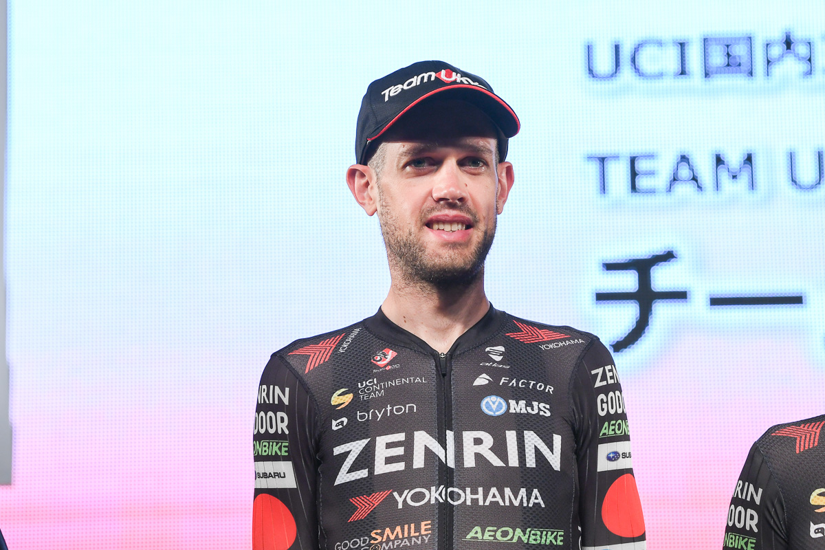 ツール・ド・台湾で総合優勝したベンジャミン・ダイボール(チーム右京)