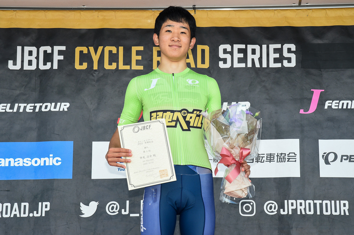 Y1 中尾涼介(VC AVANZARE)が総合優勝