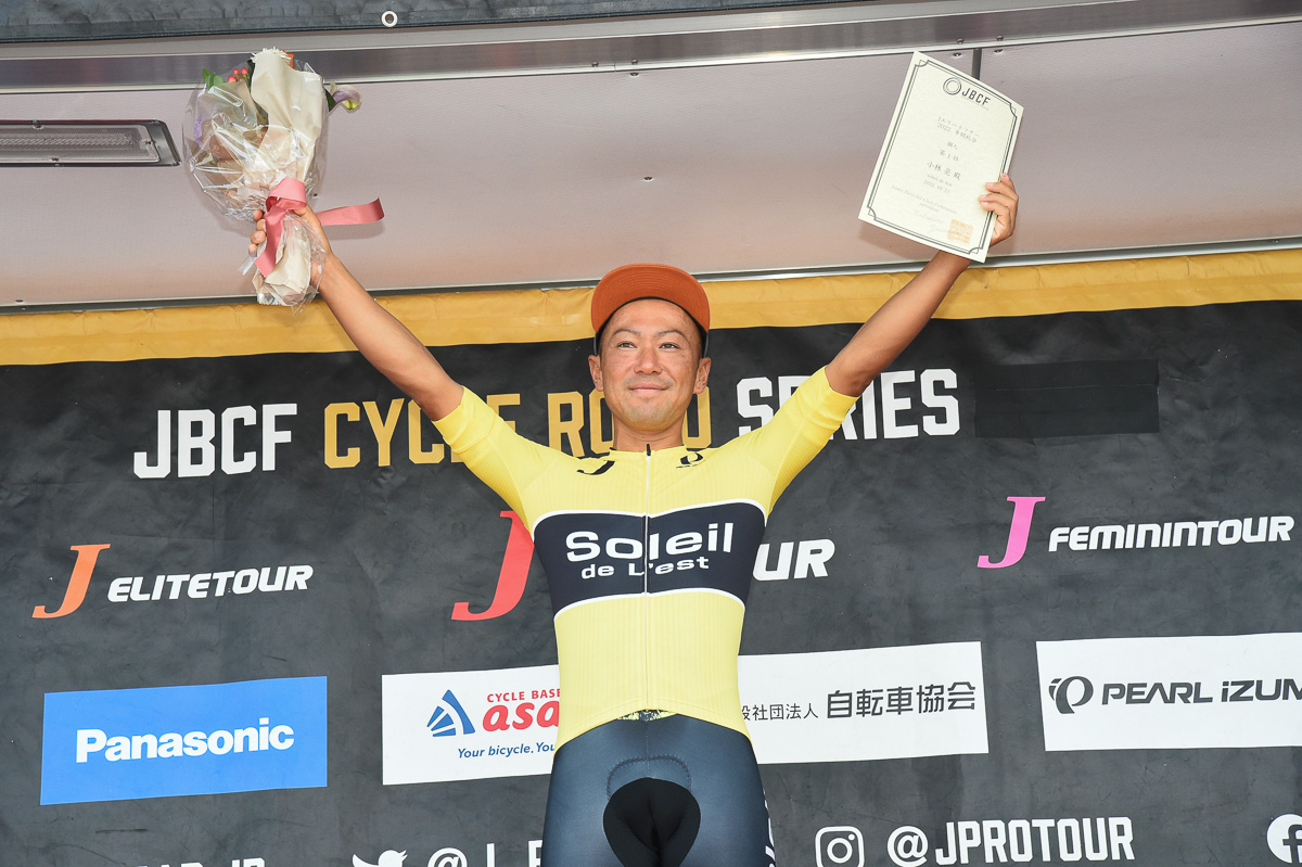 Jエリートツアー総合優勝 小林亮(soleil de lest)