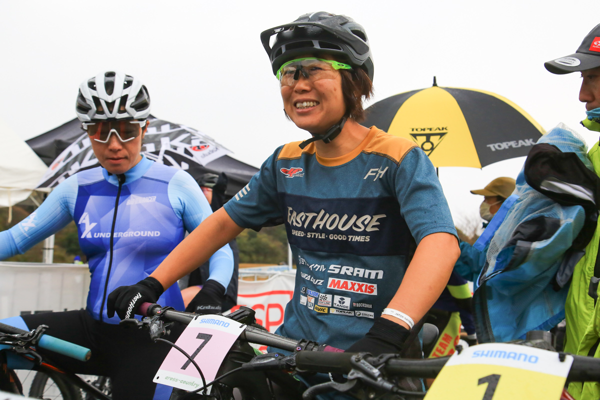 周囲のリクエストで出走を決めた末政実緒(SANTA CRUZ/ヨツバサイクル)