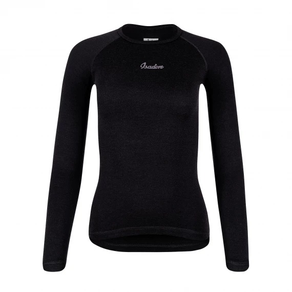 イザドア Women's Merino Long Sleeve Baselayer(Anthracite)