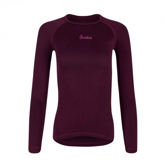 イザドア Women's Merino Long Sleeve Baselayer(Fig)