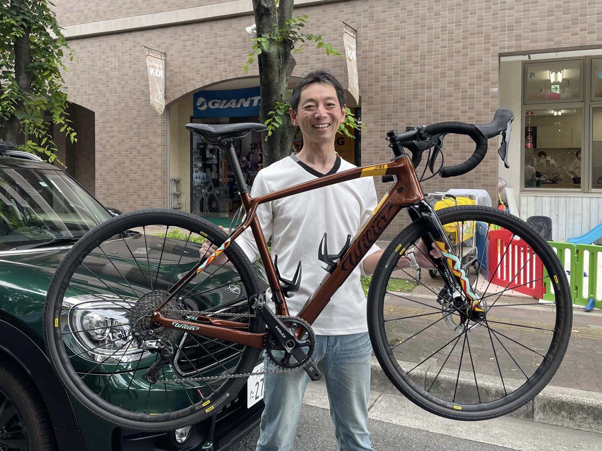 JTBスポーツステーションの小川敬博氏はグラベルバイクのジェナに!
