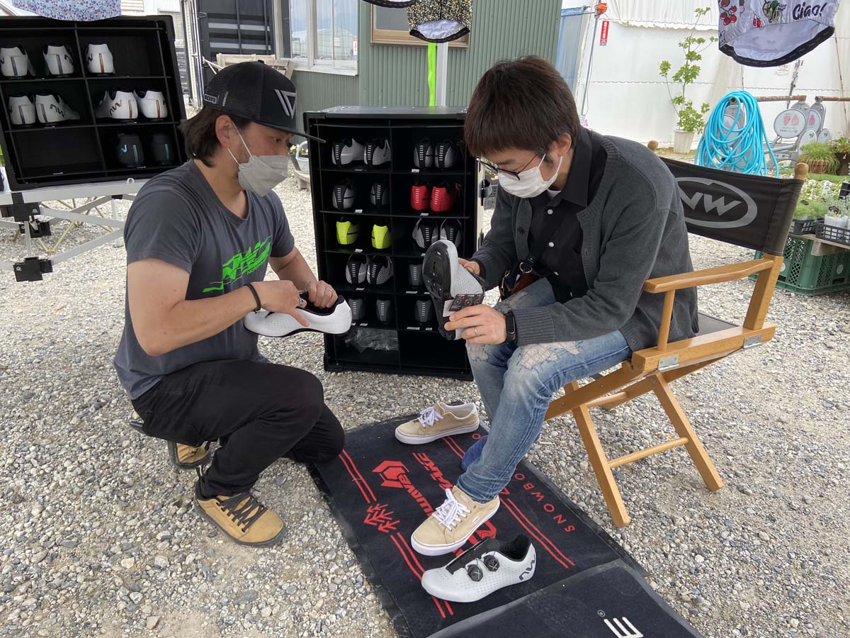 4月:ノースウェーブシューズの松本さんの丁寧な接客に好印象です!