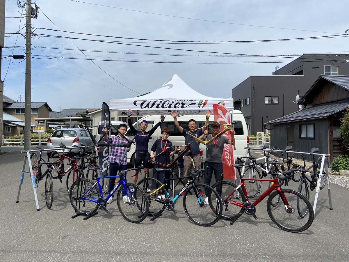 5月:例年通りの場所になってしまった白崎サイクル&ビチ・プリモ・パッソ合同試乗会です。