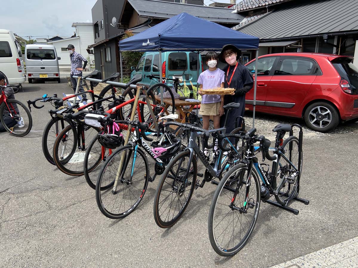5月:久しぶりに白崎サイクルの奥様お手製のスイーツを堪能しました。