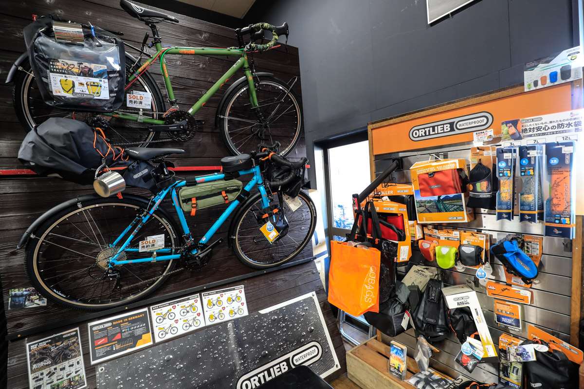 人気上昇中のグラベルバイクコーナー